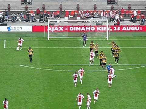 Ajax - Vitesse 4-2 Free kick Jan Vertonghen ~ August 14, 2010