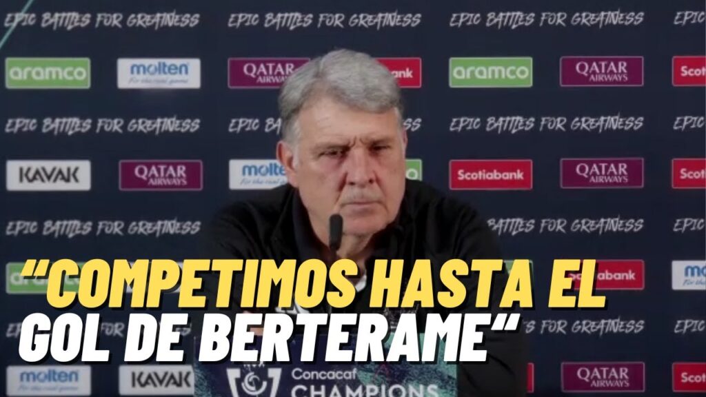 RAYADOS 3 INTER MIAMI 1  GERARDO MARTINO Conferencia Post Partido