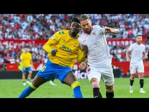 Las Palmas - Sevilla 0-2 Gol En-nesyri Youssef Lukebakio Resume Primera Division