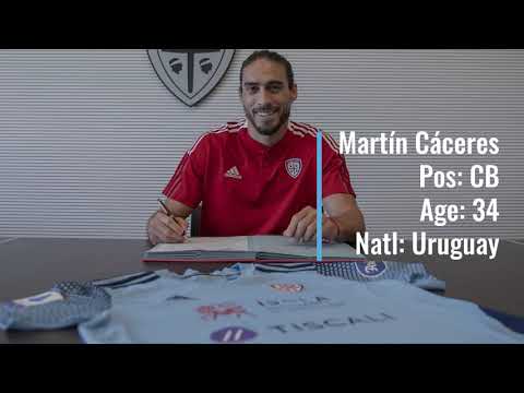 Martín Cáceres to Cagliari for Free!