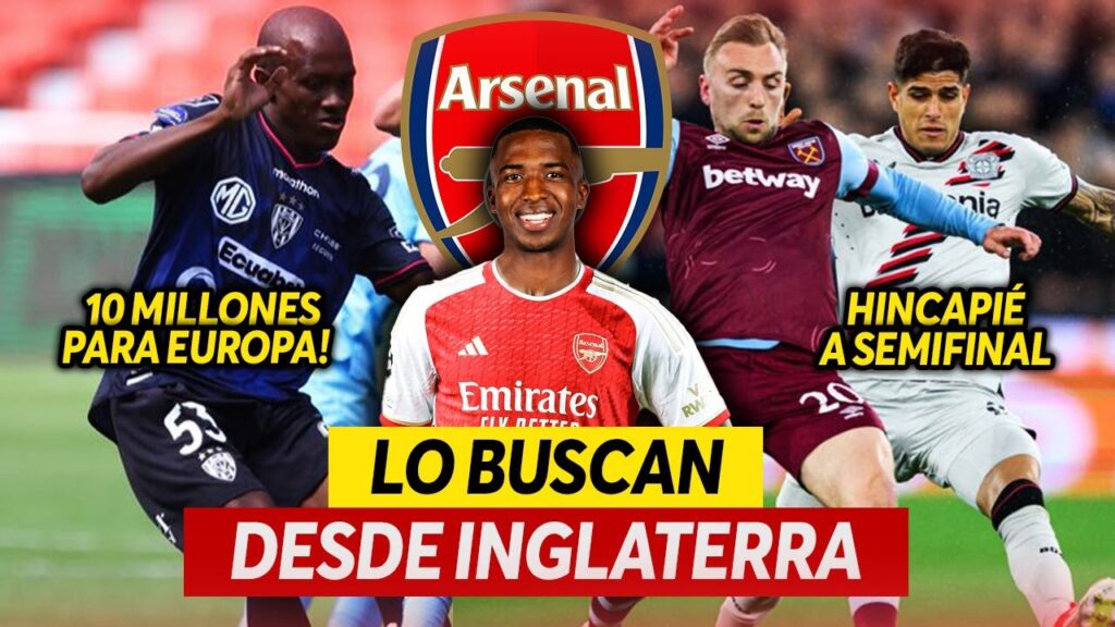WILLIAM PACHO al ARSENAL? | Lo QUIEREN a ALAN MINDA en ESPAÑA | Justin LERMA VALE 10 MILLONES