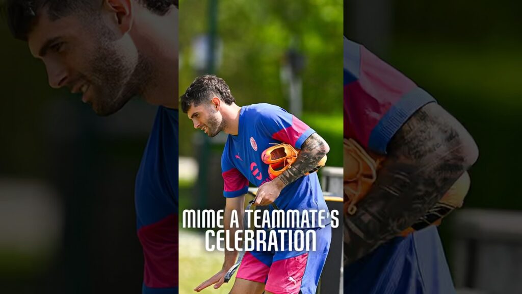 Mime a Teammate's celebration 🫳 | #Shorts