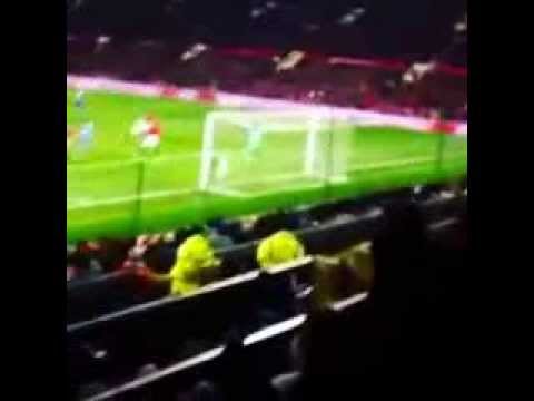 Oviedo goal vs Manchester United 2013 GOAL!