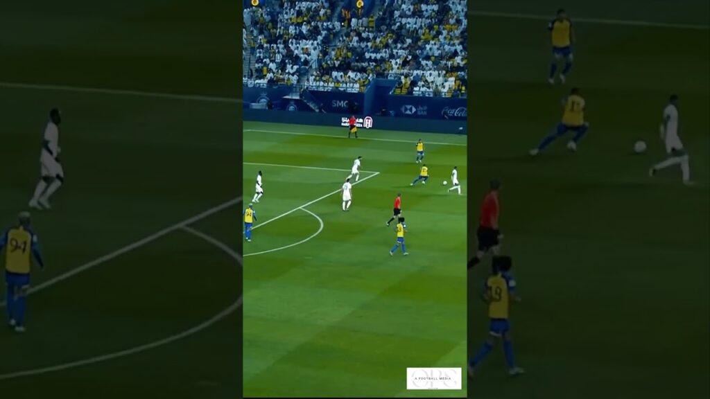 Gareeb stunning goal with Al Nassr #shorts #football #like #top