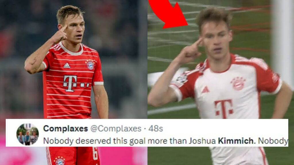 FOOTBALL WORLD REACT TO JOSHUA KIMMICH GOAL VS ARSENAL | BAYERN VS ARSENAL REACTIONS