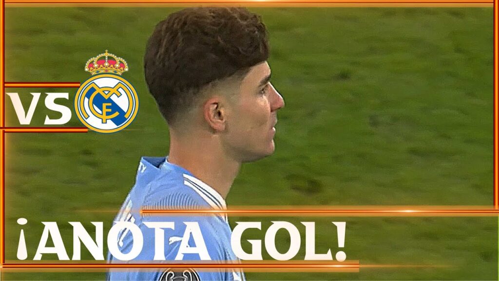 ¡ANOTA GOL! JULIAN ALVAREZ VS REAL MADRID|ArgComps