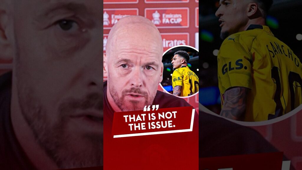 "Sancho is a fantastic football player" 👏 | Erik ten Hag on the future of Jadon Sancho at Man Utd
