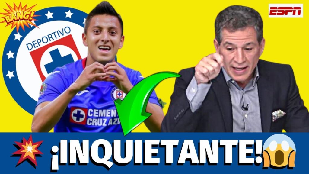 🚨 ¡URIEL ANTUÑA DESTACADO! ¡FUTURO INCIERTO EN EL CRUZ AZUL HOY! NOTICIAS RECIENTES DE CRUZ AZUL HOY