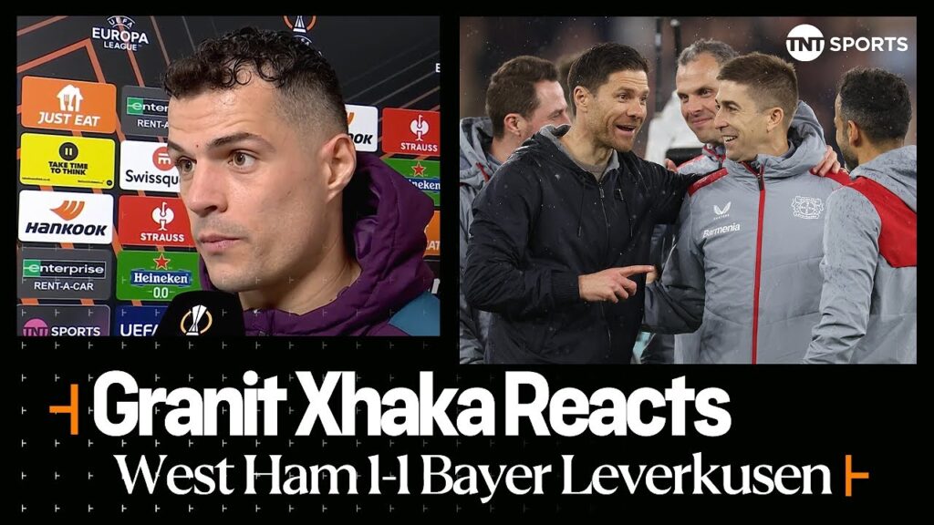 "WE WANT MORE" | Granit Xhaka | West Ham 1-1 Bayer Leverkusen | UEFA Europa League