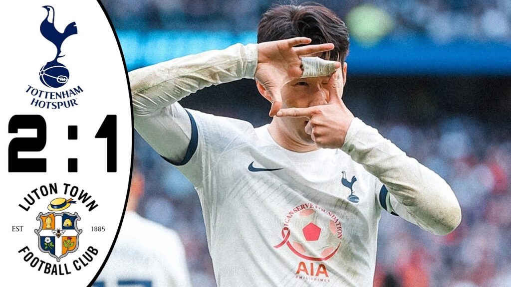Son Heung-min goal 2-1 | Tottenham vs Luton Town, Son Heung-min special goal | Premier League 2024