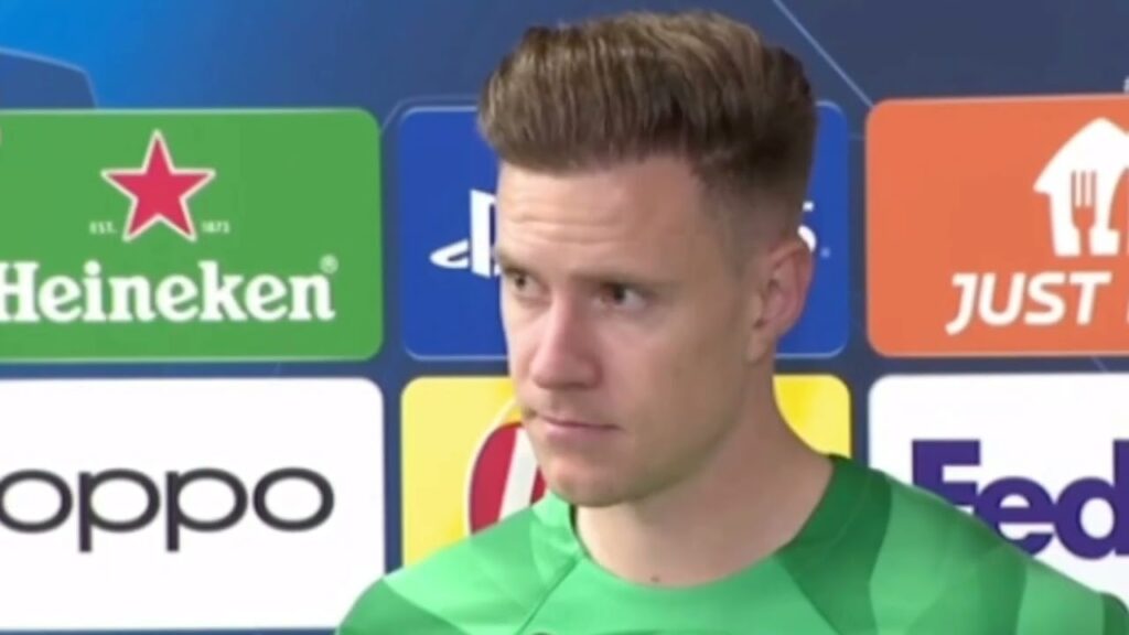 FC BARCELONA 1-4 PSG l TER STEGEN PASA POR ZONA MIXTA