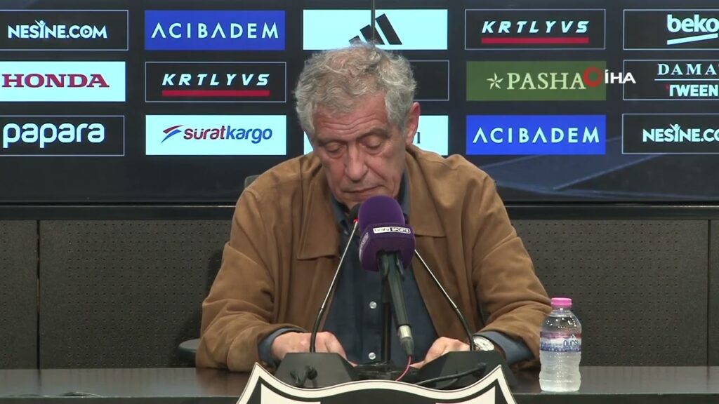 Beşiktaş'ta görevine son verilen Fernando Santos'un son açıklaması: İstifa...