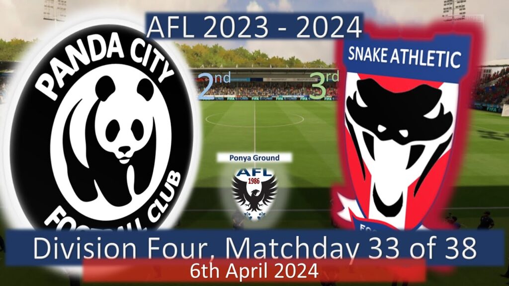 2023 - 2024 Division Four MD33, Panda City v Snake Athletic