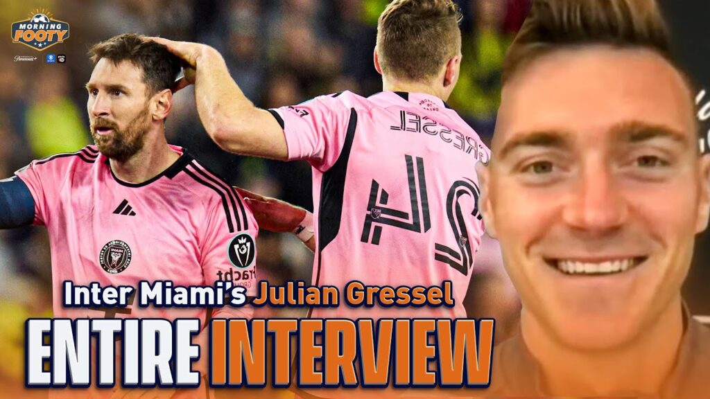Julian Gressel on how Lionel Messi improves everyone at Inter Miami 🧠 | Morning Footy | CBS Sports