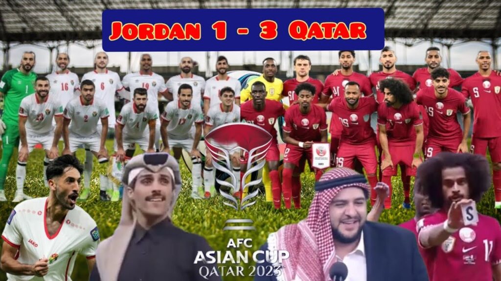 Highlight ASIAN CUP 2023 😱 FINAL : Jordan 1 - 3 Qatar
