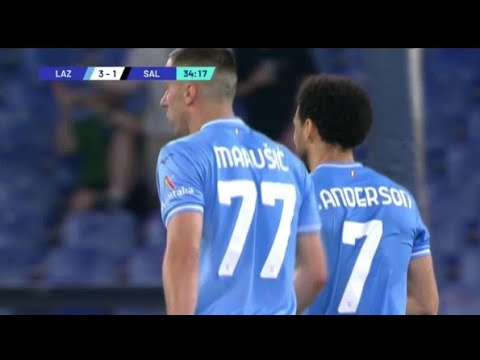 Lazio vs Salernitana 4-1 Felipe Anderson, Gustav Isaksen & Matias Vecino score in win