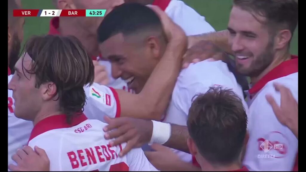 07/08/22 - Verona-Bari 1-4 - Folorunsho, Cheddira, rig. Cheddira, Cheddira - HD