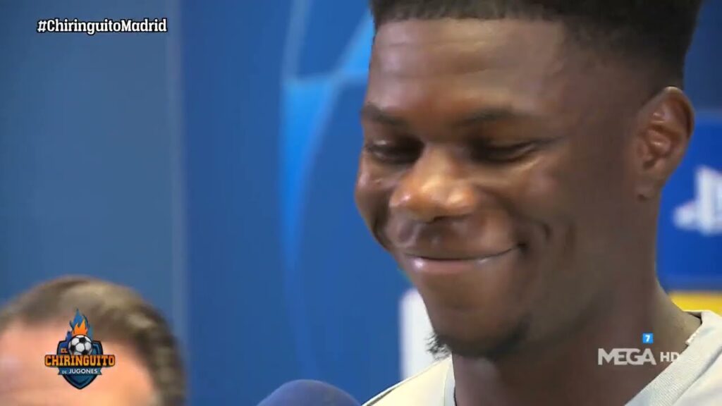 😯TCHOUAMENI SORPRENDE A TODOS HABLANDO ESPAÑOL PERFECTAMENTE