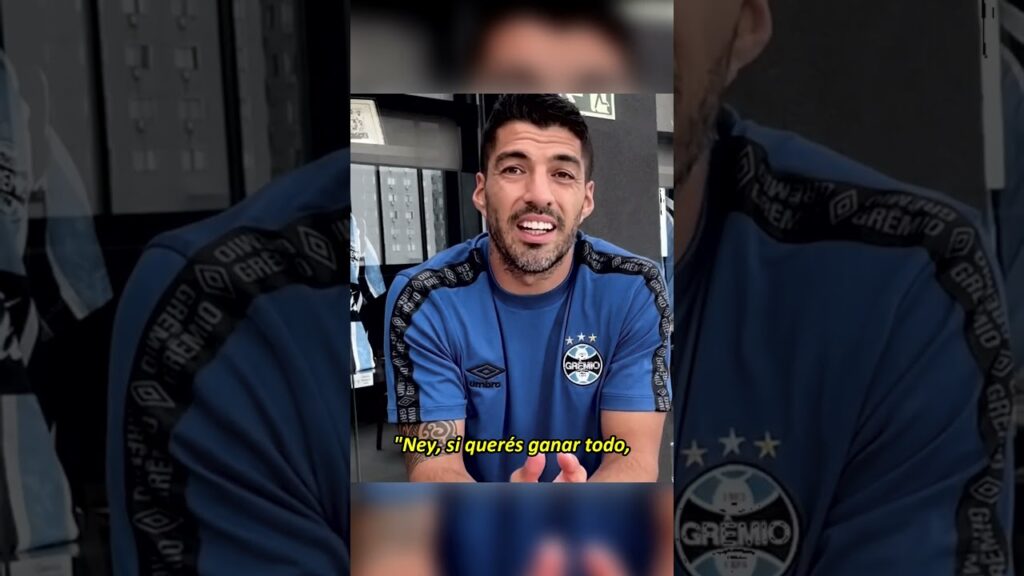 LUIS SUÁREZ: MESSI Y YO LE DIJIMOS A NEYMAR QUE SE QUEDARA EN EL BARÇA 🥹🔴🔵 | #Shorts #FCBarcelona