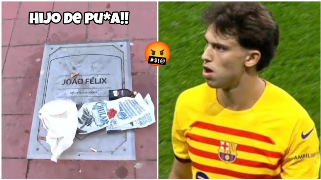 🤬😠Angry Atletico Madrid fans burn João Felix shirt  l  Barcelona vs Atletico Madrid 3:0 🇵🇹