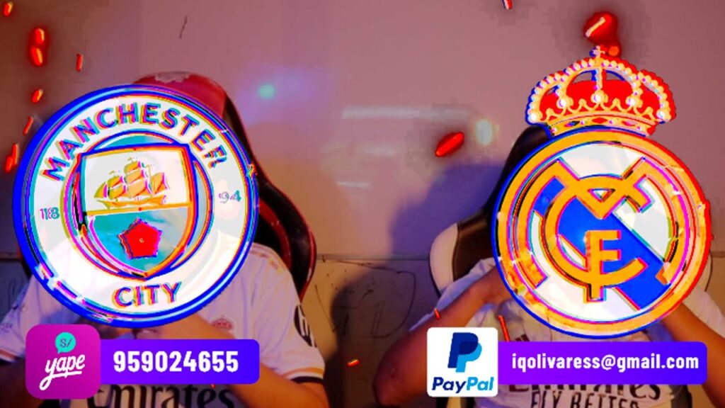 MANCHESTER CITY VS REAL MADRID FC EN VIVO HOY 17-04-2024