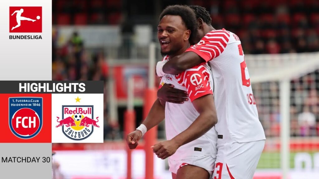 Heidenheim - RB Leipzig | 1:2 | Zusammenfassung | Bundesliga 2023-24 | leipzig heidenheim