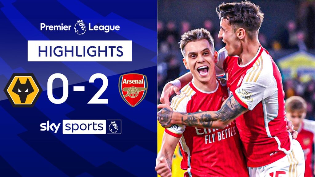 Trossard, Odegaard send Gunners back top! 🔴 | Wolves 0-2 Arsenal | Premier League Highlights