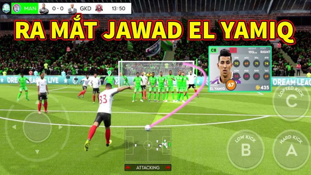 Mua và Trải nghiệm Jawad El Yamiq Dream League Soccer 2024