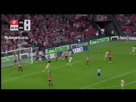 Gol en propia puerta de Iñaki Williams, Athletic Club vs Granada (1-1) Goles y resumen