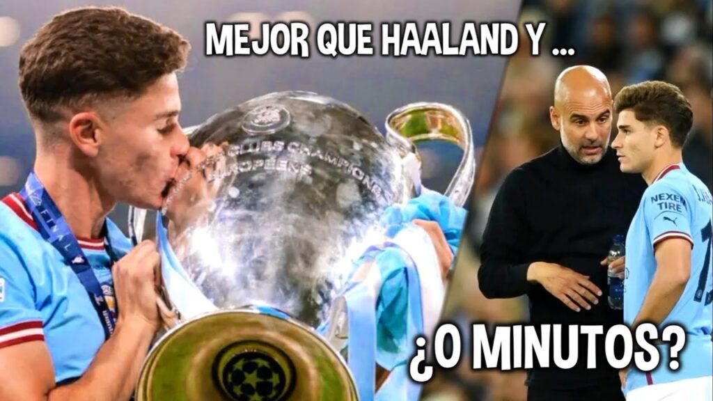 ¿JULIÁN ALVAREZ ES MÁS QUE HAALAND ? || GUARDIOLA ES MUY INJUSTO CON EL.