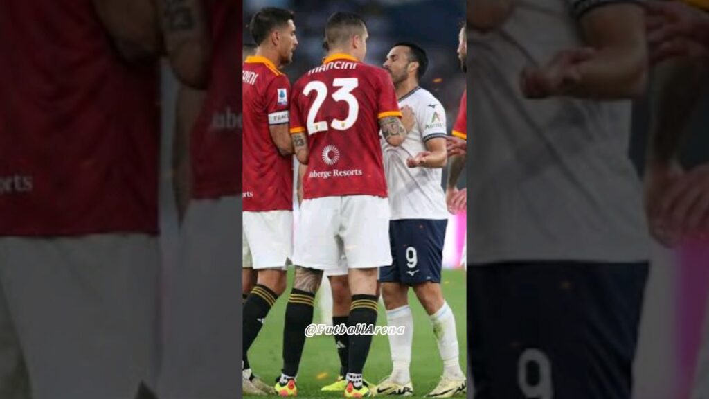 Tensi Tinggi Derby Roma, Dybala v Guendouzi..!! #shorts #football #asroma #lazio #viral #ligaitalia