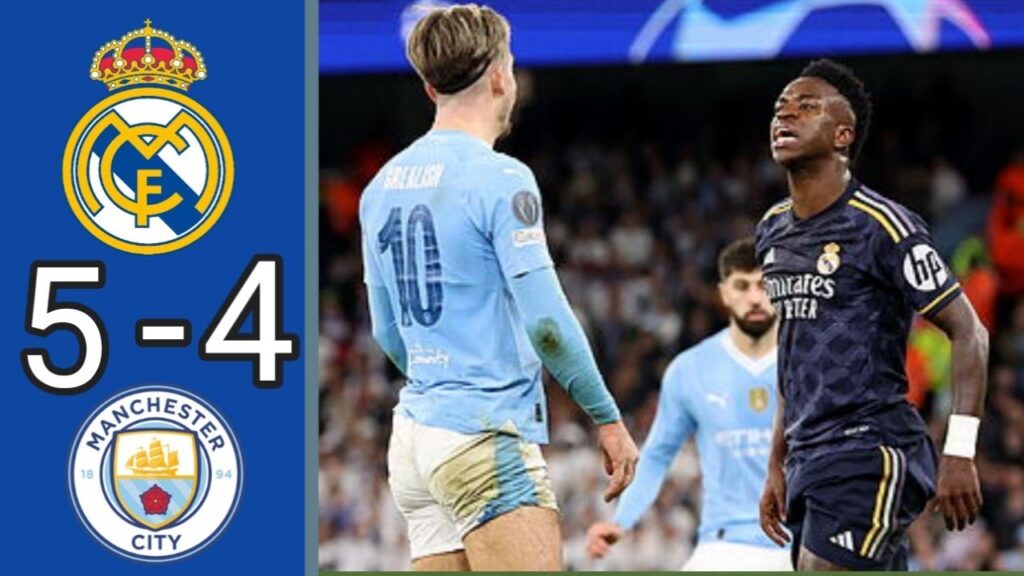 Manchester City (3) 1-1 (4) Real Madrid  HIGHLIGHTS Champions League 2024