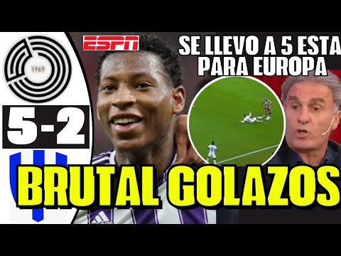 UN SHOW GONZALO PLATA DIÓ 3 GOLAZOS LLEVÁNDOSE A TODOS CON INCREÍBLE VELOCIDAD PARTIDAZO SORPRENDE