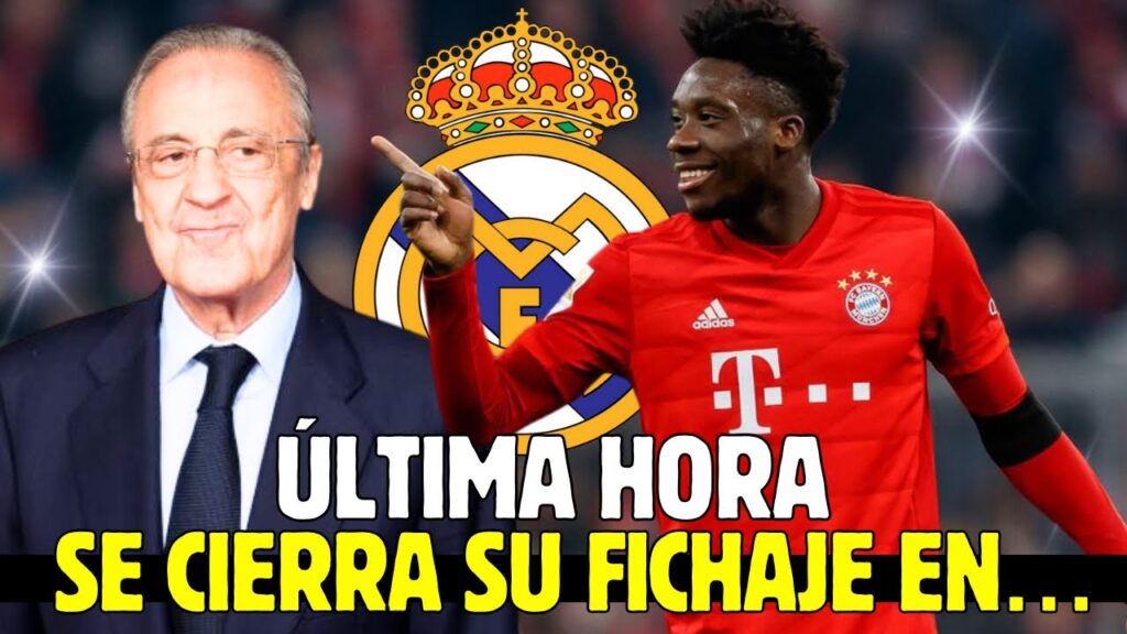 SE HA CONFIRMADO | ALPHONSO DAVIES VESTIRÁ DE BLANCO | NOTICIAS DEL REAL MADRID HOY