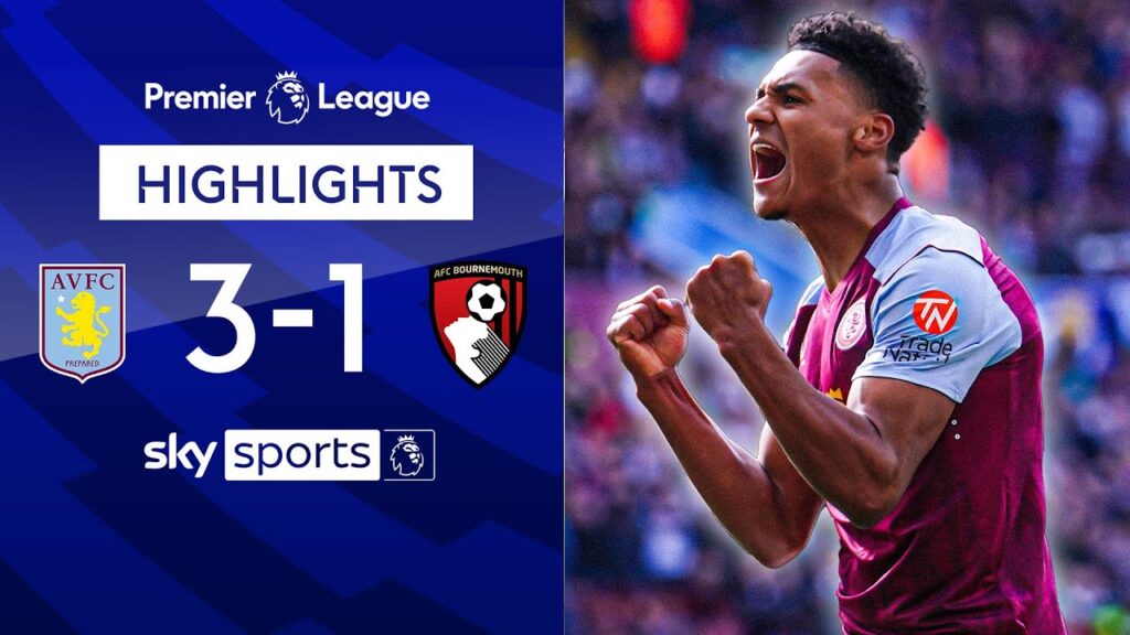 Villa tighten grip on fourth! 💪 | Aston Villa 3-1 Bournemouth | Premier League Highlights