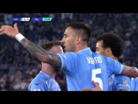 Gol di Matías Vecino, Lazio-Salernitana (4-1) Tutti i gol e gli highlights