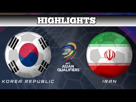 #AsianQualifiers || Highlights - Korea Republic vs Iran || Afc Asian Qualifiers