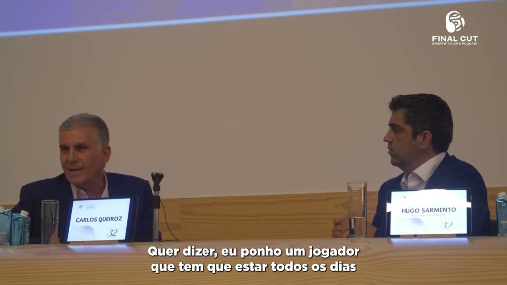 Carlos Queiroz | "Ponho um jogador que ganha 30 milhões nas mãos de alguém que ganha 3000 euros?"