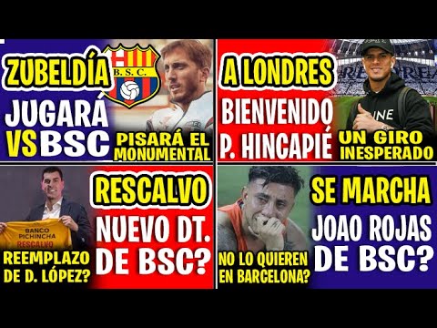 VENDIDO 60 MILLONES! BIENVENIDO A LONDRES PIERO HINCAPIÉ | RESCALVO NUEVO TÉCNICO DE BARCELONA 2024?