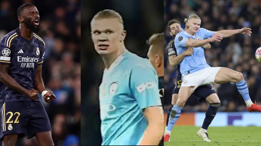 Antonio Rudiger and Nacho frustrate Erling Haaland against Manchester City vs Real Madrid