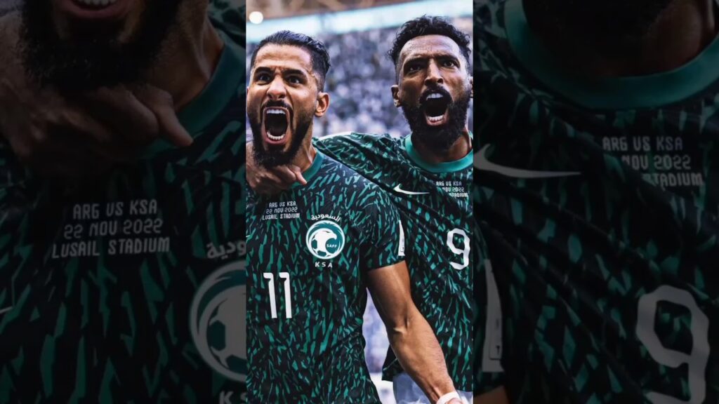 تشكيلة المنتخب السعودي 🟢 الفائزة على الارجنتين 🔵