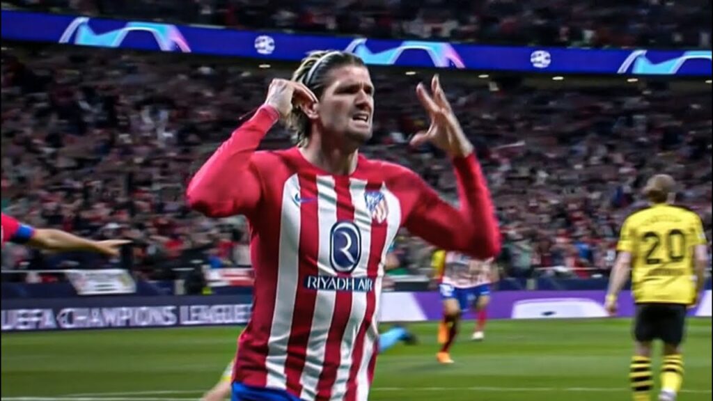 Rodrigo de Paul goal vs Dortmund | Atletico Madrid vs Dortmund.