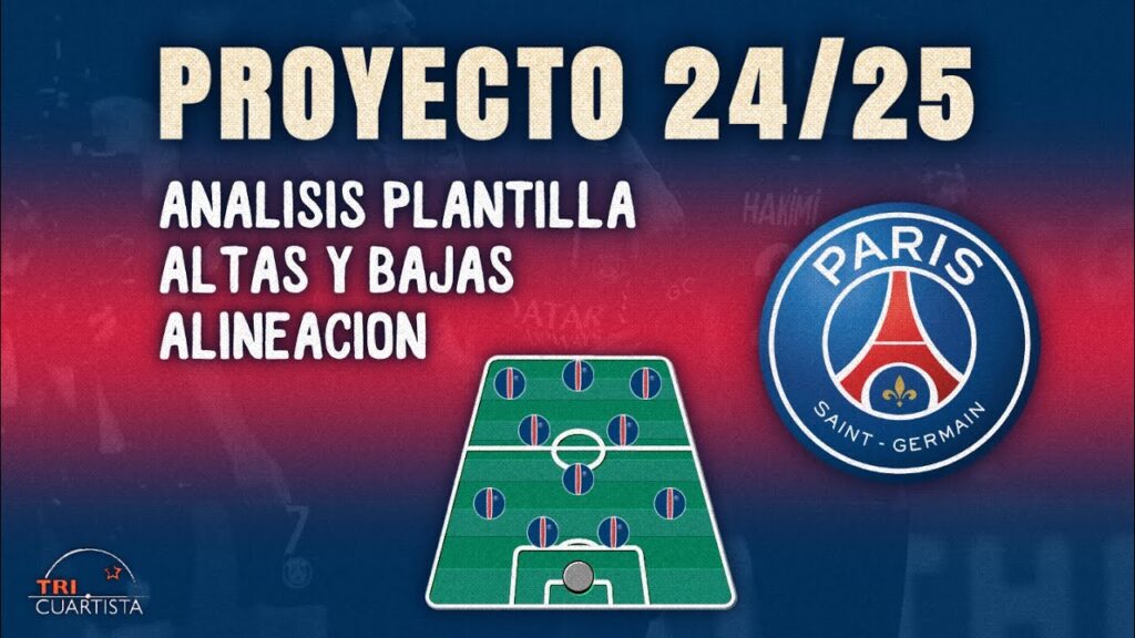 Fichajes PSG 24/25 || Análisis plantilla y alineación Fichajes PSG 24/25 || Análisis plantilla y alineación