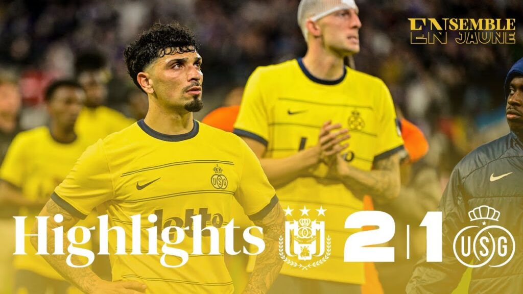 Fin de notre série d'invincibilité en derby. | HIGHLIGHTS: RSC Anderlecht - Union