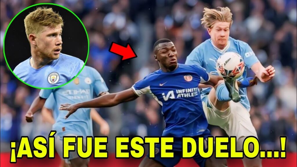 ¡ASÍ le GANÓ MOISÉS CAICEDO a KEVIN DE BRUYNE ante Manchester City!