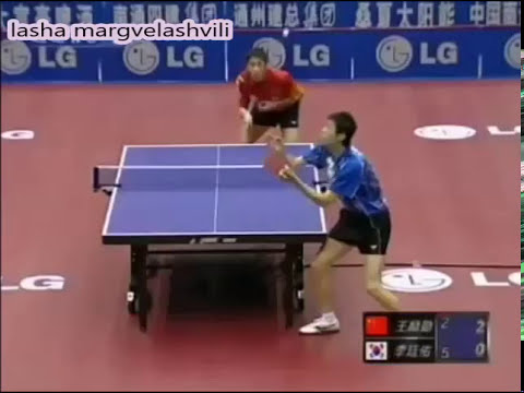 Wang Liqin vs Lee Jung Woo (LG Challenge 2005)