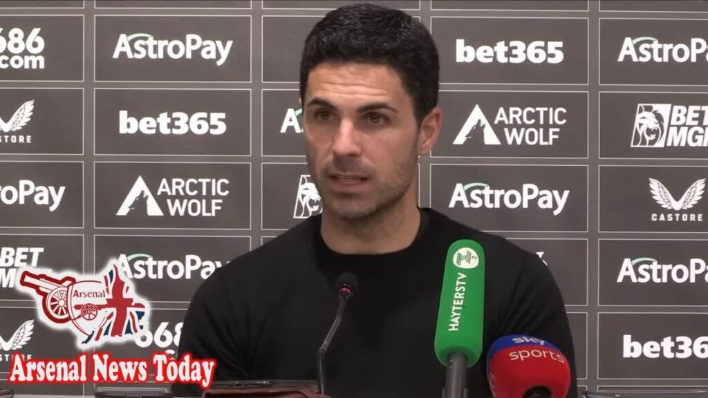 Arsenal FC News Now: Mikel Arteta hails 'crucial' Arsenal star after Wolves win as Gunners set ...