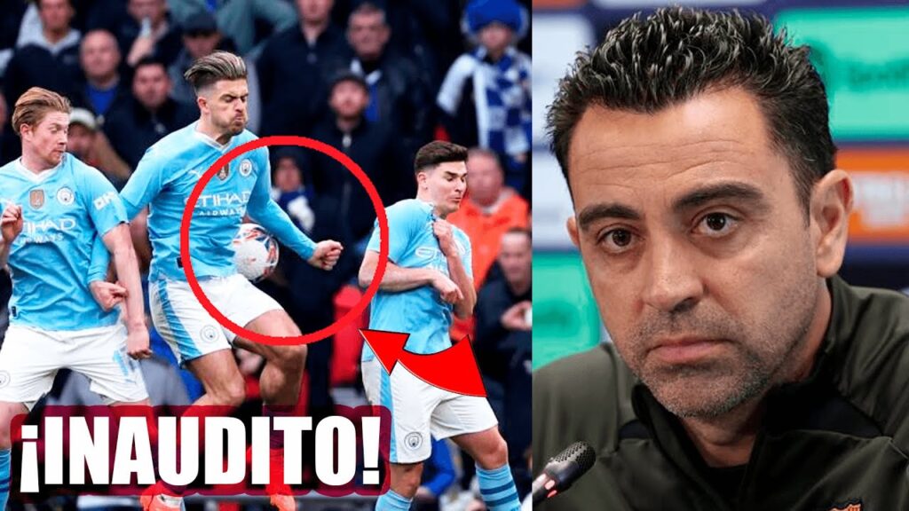 ¡INSÓLITO! MANO de GREALISH que NO VIO ÁRBITRO | XAVI APUESTA a GANARLE al REAL MADRID