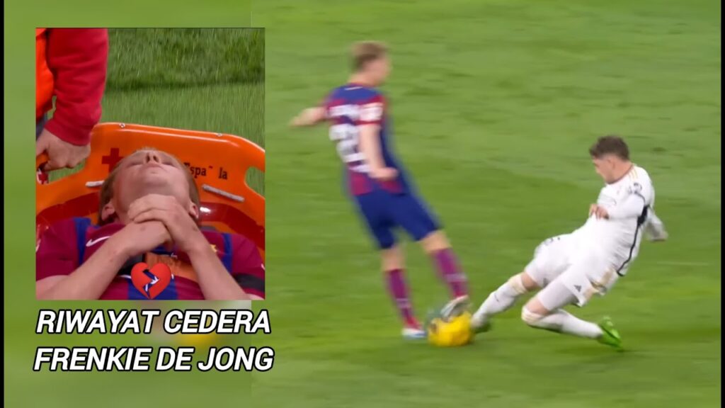 Riwayat Cedera Frenkie de Jong 💔