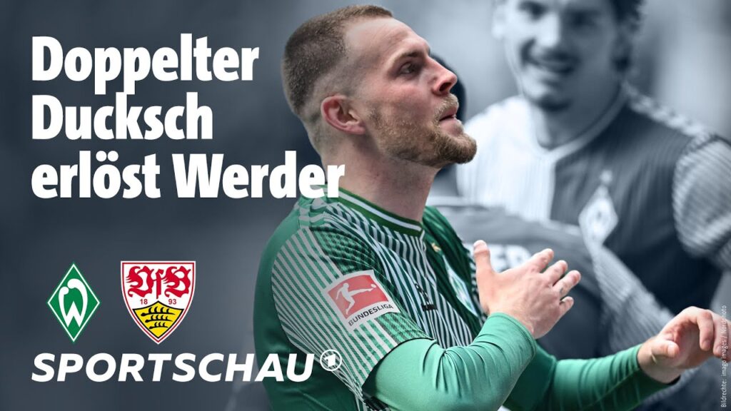 SV Werder Bremen – VfB Stuttgart Highlights Bundesliga, 30. Spieltag | Sportschau